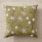 Periyar Leopard Cushion Cover – Green