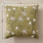 Periyar Leopard Cushion Cover – Green