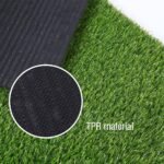 TheLitLoom Premium Artificial Grass Mat for Home & Garden | Heavy-Duty Synthetic Turf Rug with Drainage Holes | Non-Slip TPR Backing||