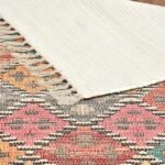 TheLitLoom Handmade Printed Dhurrie Rug (2×3 feet) | Upcycled Sustainable Carpet for Home Decor