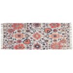 TheLitLoom Handmade Printed Dhurrie Rug (2×3 feet) | Upcycled Sustainable Carpet for Home Decor