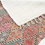 TheLitLoom Handmade Printed Dhurrie Rug (2×3 feet) | Upcycled Sustainable Carpet for Home Decor