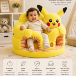 TheLitLoom Plush Kids Sofa – Soft, Stylish & Safe Seating Training for Little Ones
