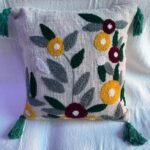 Modern Embroidered Throw Pillow Cover for Home Decor | Thelitloom