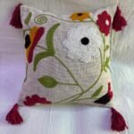 Designer Embroidered Cushion Cover for Living Room & Bedroom | Thelitloom